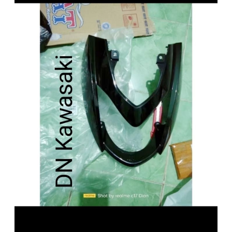 cover lampu depan cover dasi Kawasaki zx130 zx130 original hitam