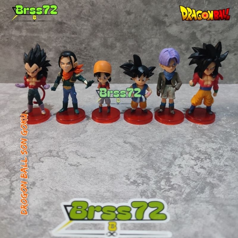 Action figure dragonball GT son goku vegeta bulma