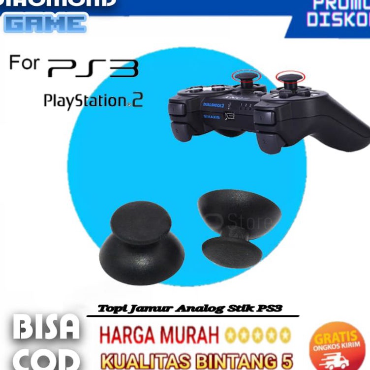 Topi r Analog Plastik Stik PS3 per 1biji