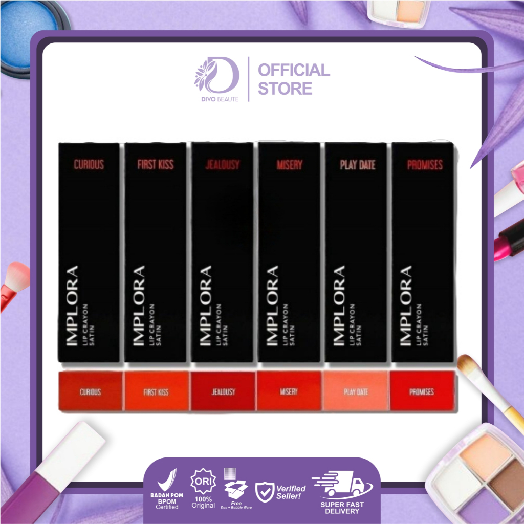 Implora Lip Crayon Satin - Lip Crayon Implora