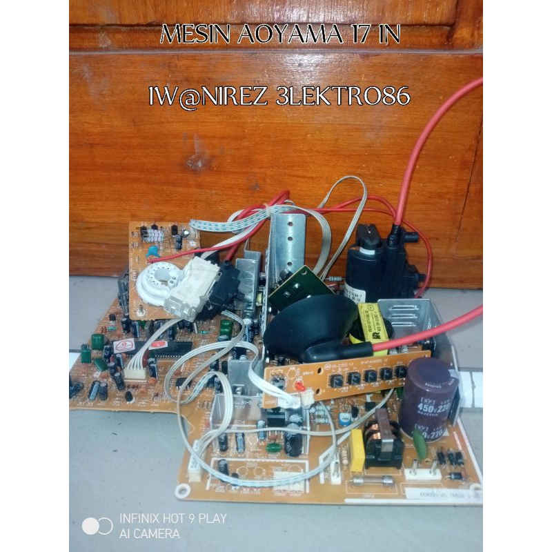 MESIN CINA WIKOM SLIM 21 IN TIPE CRT 6229 UNIVERSAL UNTUK SEMUA JENIS TV SLIM