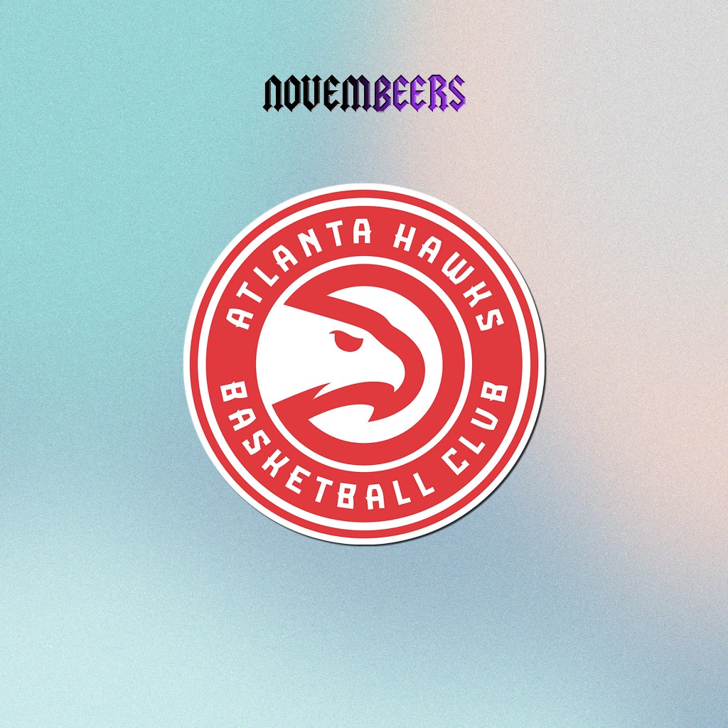 

Stiker Vinyl Atlanta Hawks Sticker Vinyl Glossy NBA Team