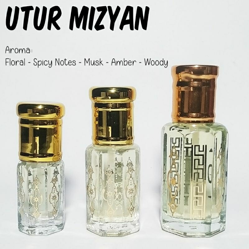 Parfum Utur Mizyan By MEA - Non Alkohol - 100% Original.