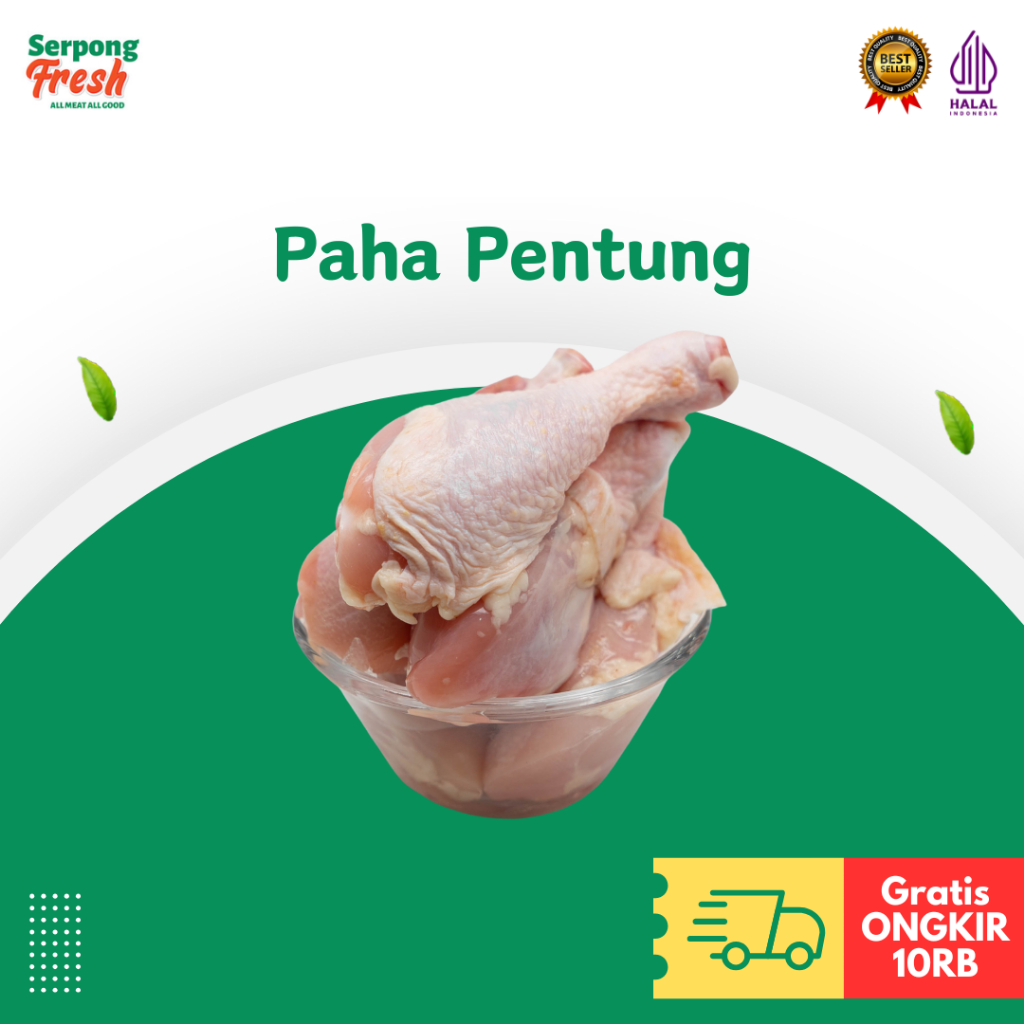 

Paha Ayam Pentung Chicken Drumstick 1KG Fresh Frozen Segar Pentungan