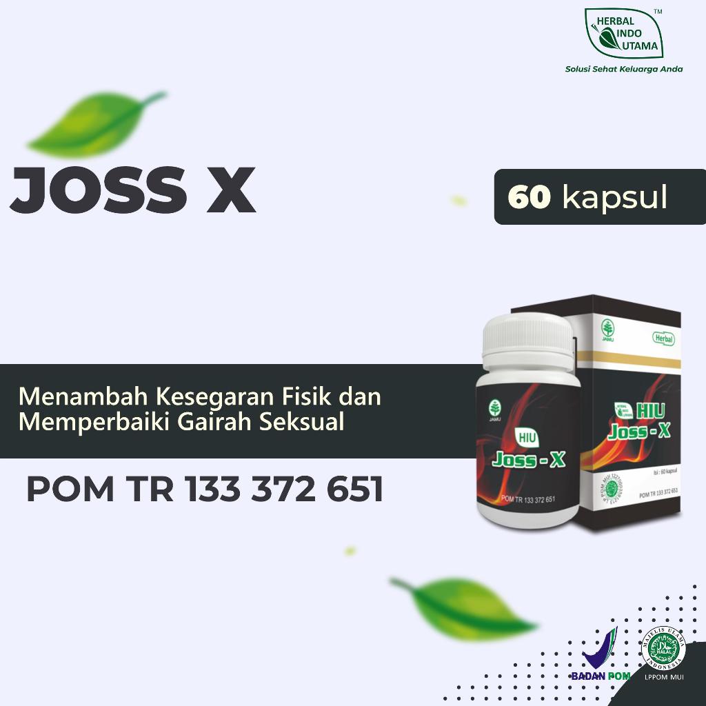 

HIU JOSS X Herbal Untuk Vitalitas Stamina Kesegran Tubuh Pria isi 60 Kaps