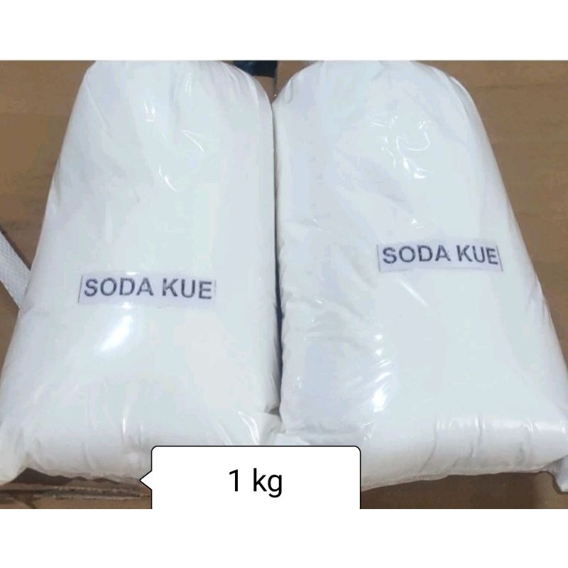 

Baking soda 1kg / sodium bicarbonate food grade / soda kue