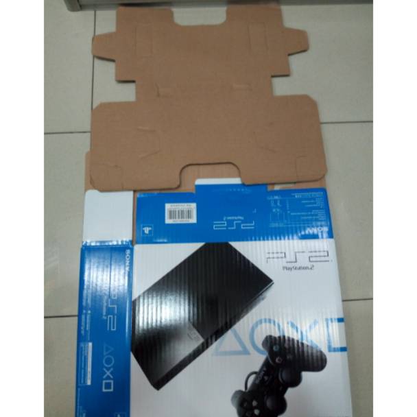 Dus Ps2 SLIM BOX KARDUS MESIN PS2 SLIM