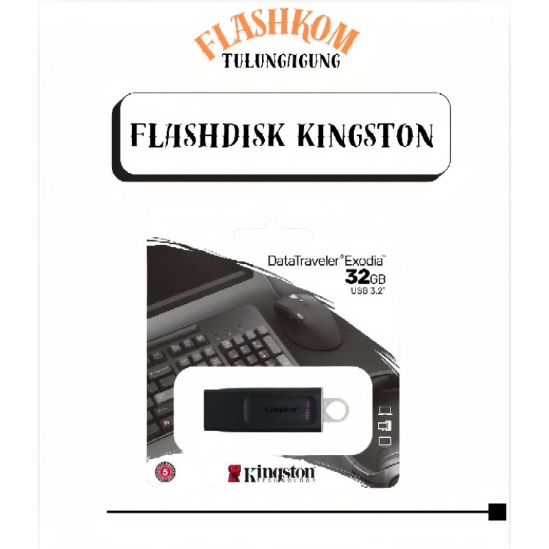Flashdisk Kingston 32GB Hitam
