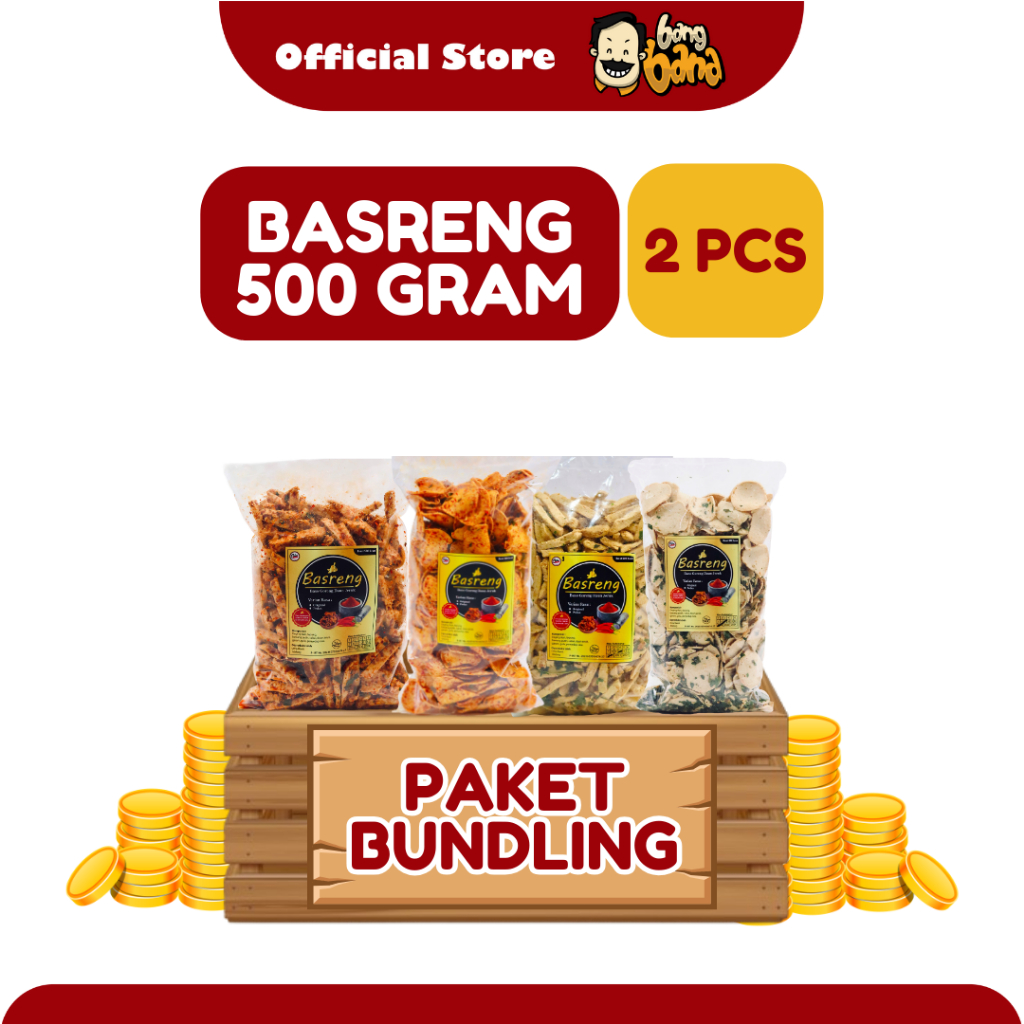 

Paket Bundling Hemat Basreng Cikruh Bang Bana Kemasan 500 Gram