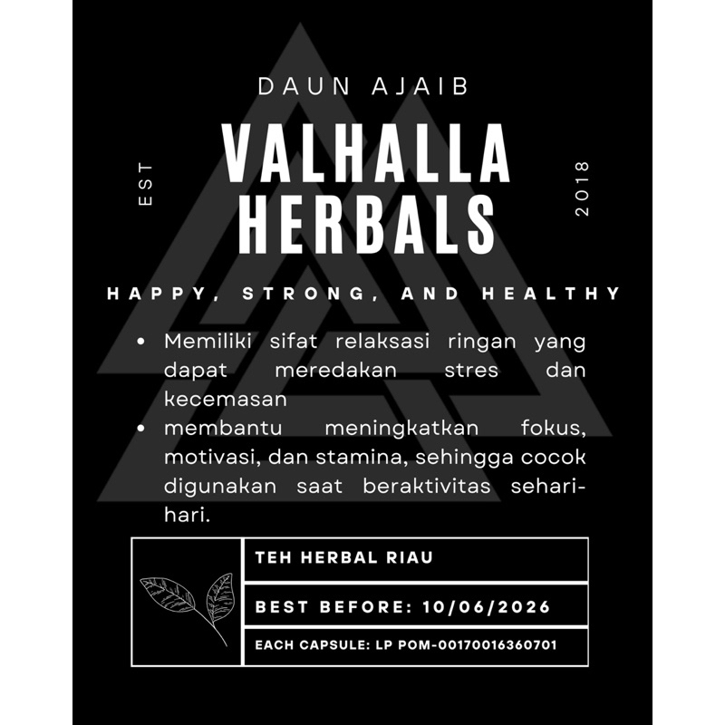 

Teh Herbal Riau - Kapsul