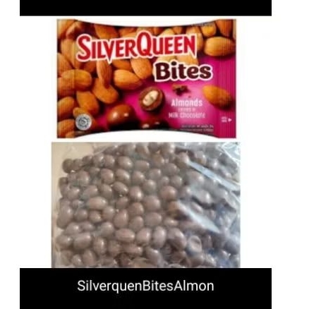 

SILVERQUEEN BITTES ALMOND ORI SILVERQUEEN VARIAN 500 GRAM