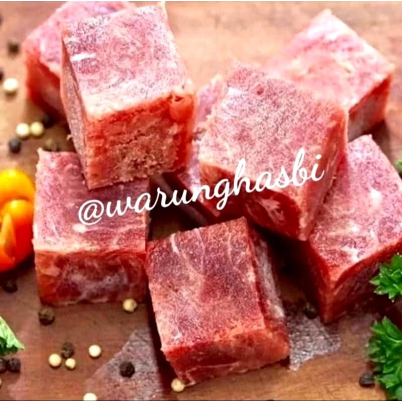 

Saikoro wagyu Beef Meltique cube 500gr