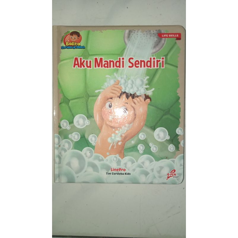 Preloved Buku Little Abid no 11 Aku Mandi Sendiri