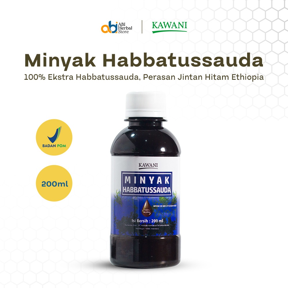 

ABI Herbal Store - Habbatusauda Oil - Habbatussauda Original Asli - 200 ml