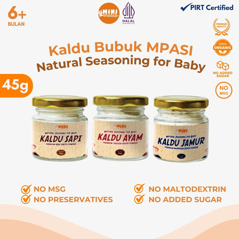

Maknyuss1 Kaldu Mpasi Bayi Non Msg Minimeals Kaldu Bubuk Mpasi Kaldu Sapi Non Msg Kaldu Ayam Non Msg