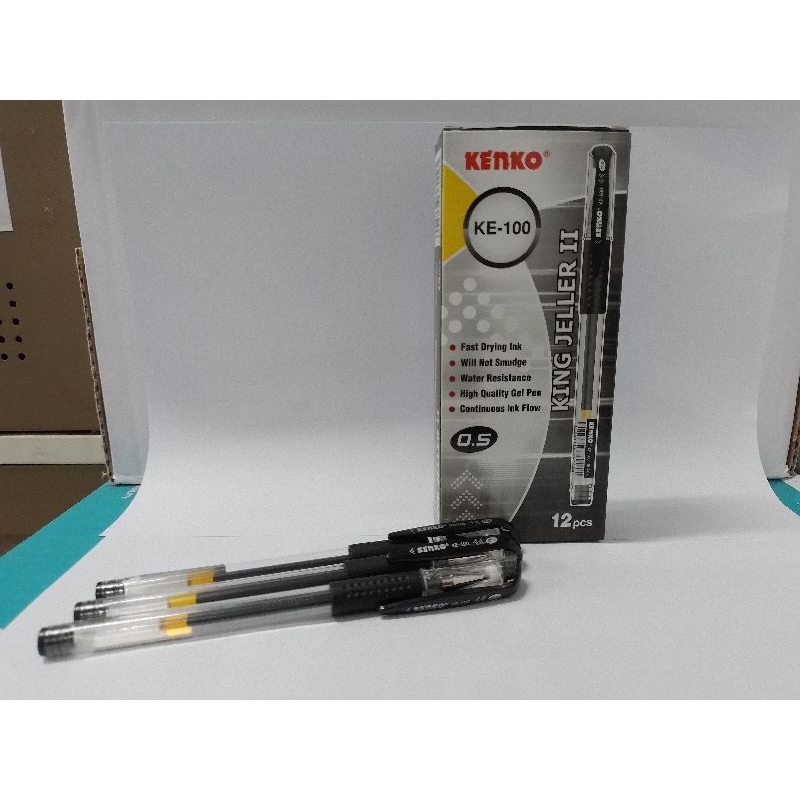 

Pulpen Kenko KE-100 0.5 Hitam
