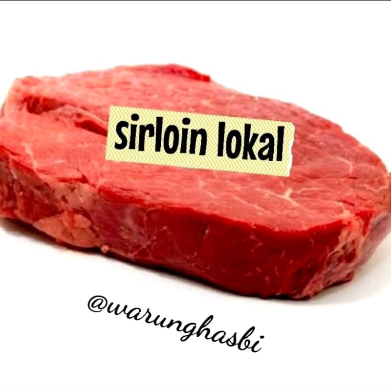 

1kg Sirloin steak Lokal (isi 5 pcs)