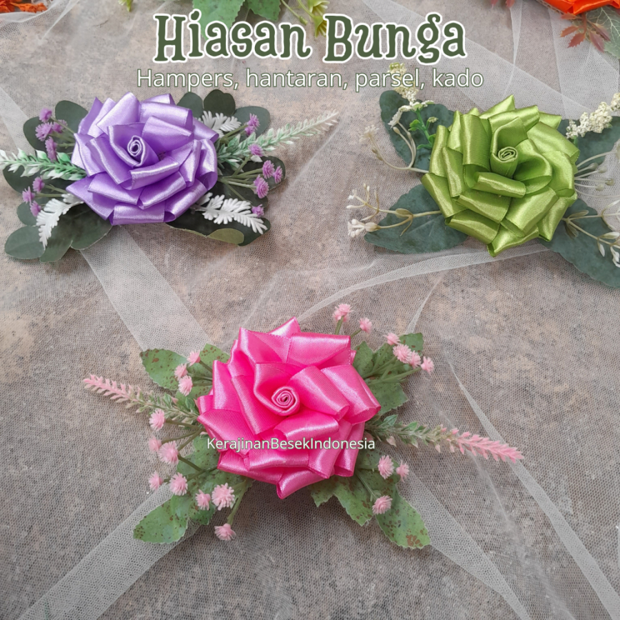 

Hiasan bunga hantaran hampers FREE ISI LEM artificial flower Premium Bunga Palsu Dekorasi Wedding Bunga Plastik Artificial Flower Decoration