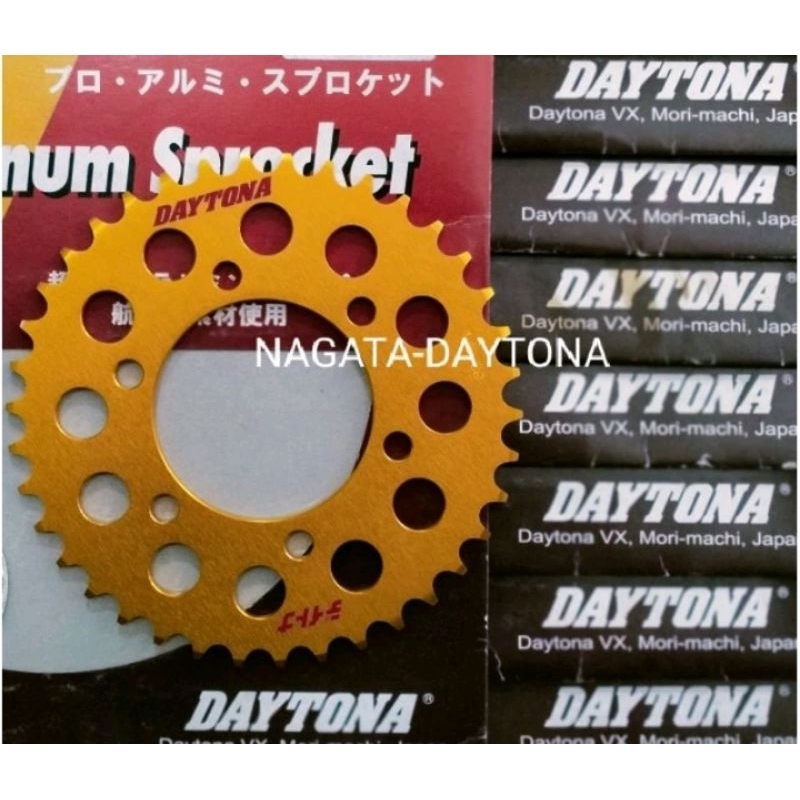 GEAR BELAKANG NINJA150R DAYTONA DURALUMIN ORIGINAL JAPAN