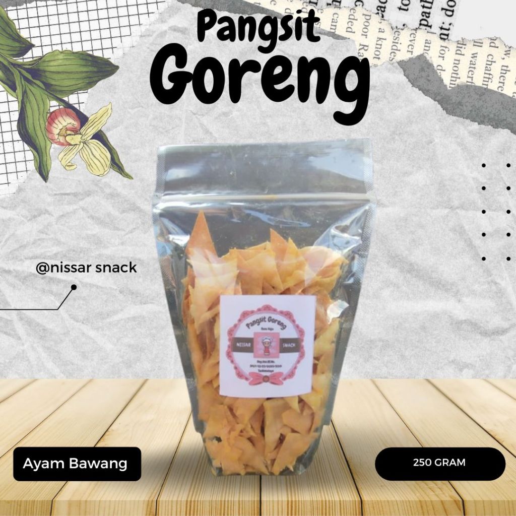 

Keripik Pangsit Goreng Aneka Rasa 250 Gr