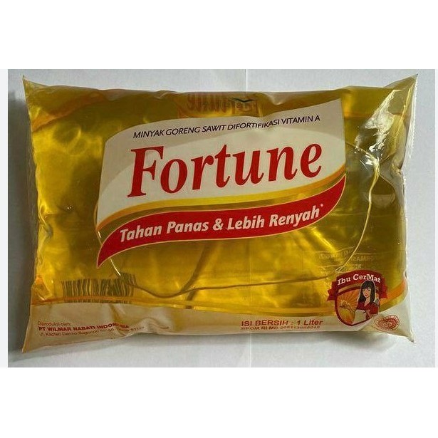 

Minyak Goreng Fortune Bantal 1liter