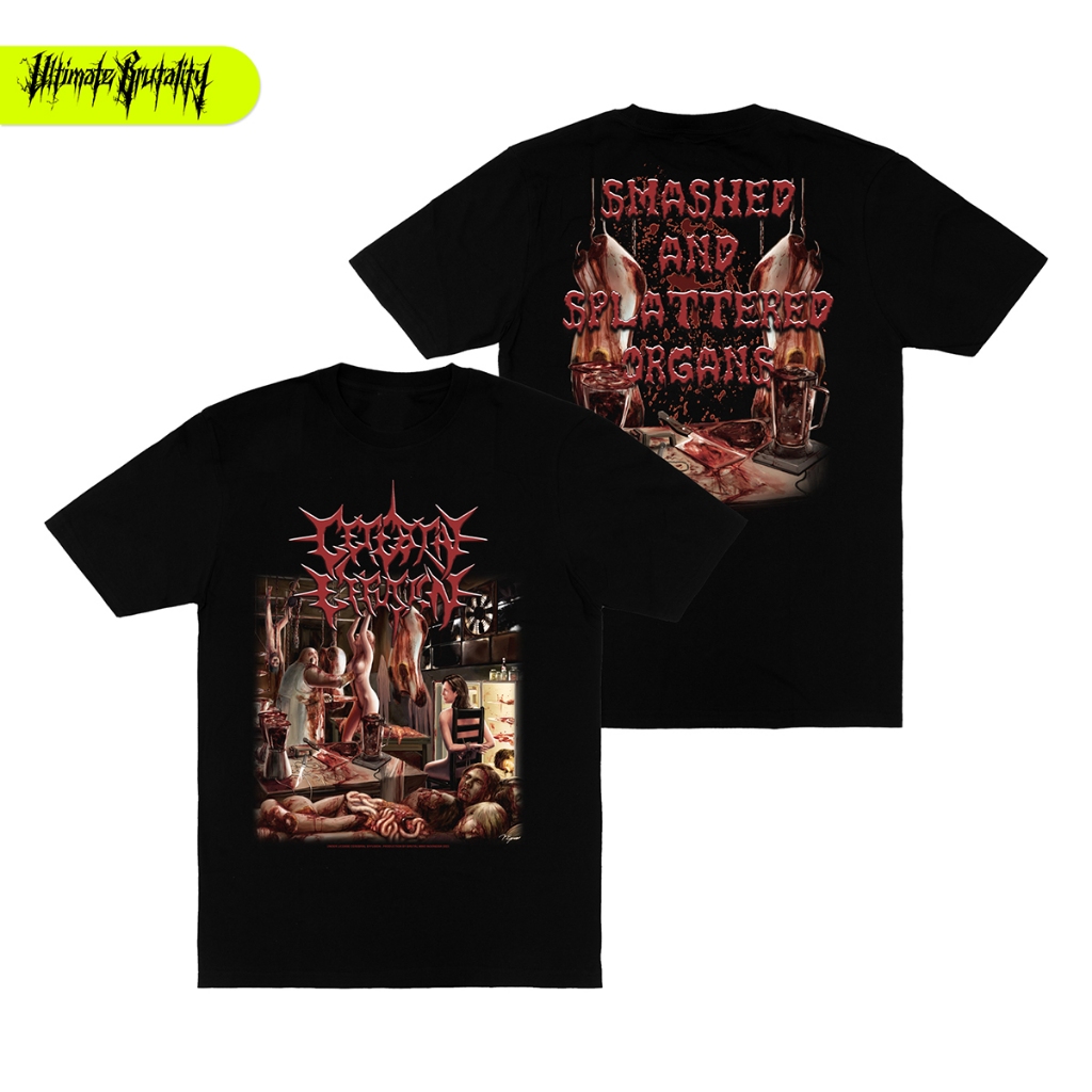 CEREBRAL EFFUSION - Smashed And Splattered Organs