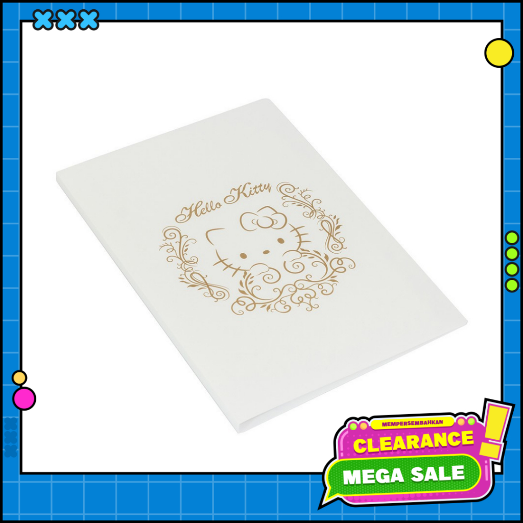 

[BMS Bekasi] Bantex Clear Holder / Display Book Motif Hello Kitty Isi 20 Lembar Ukuran Folio - 3183AHK