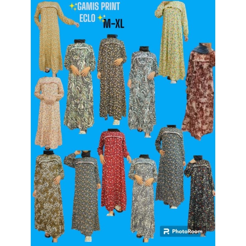 Gamis Print Eclo