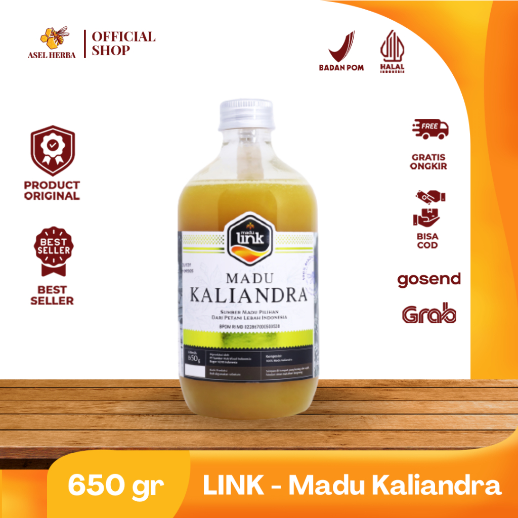 

Madu Kaliandra 650gr - Link - Menjaga Sistem Pencernaan