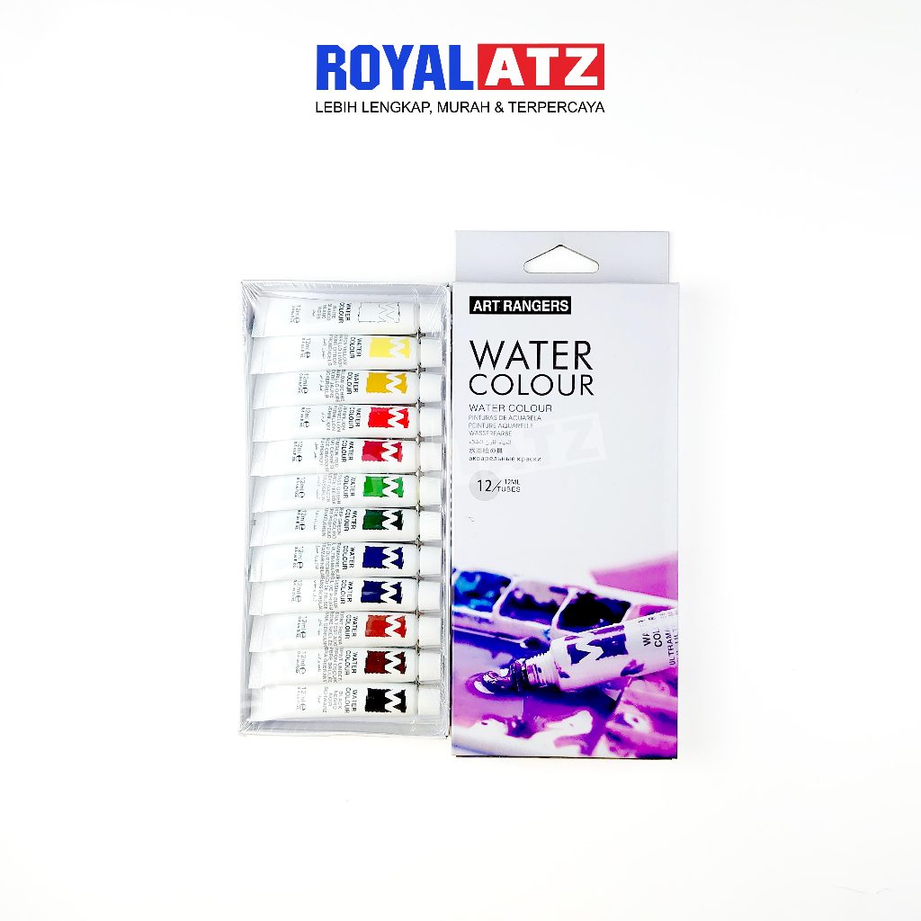 

Cat Air / Water Colour Art Rangers Set 12 Warna x12ml