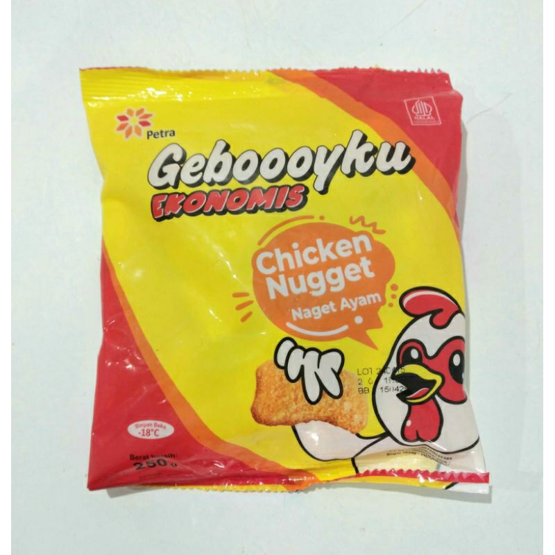 

Gebooyku Chicken Nugget 250 gr