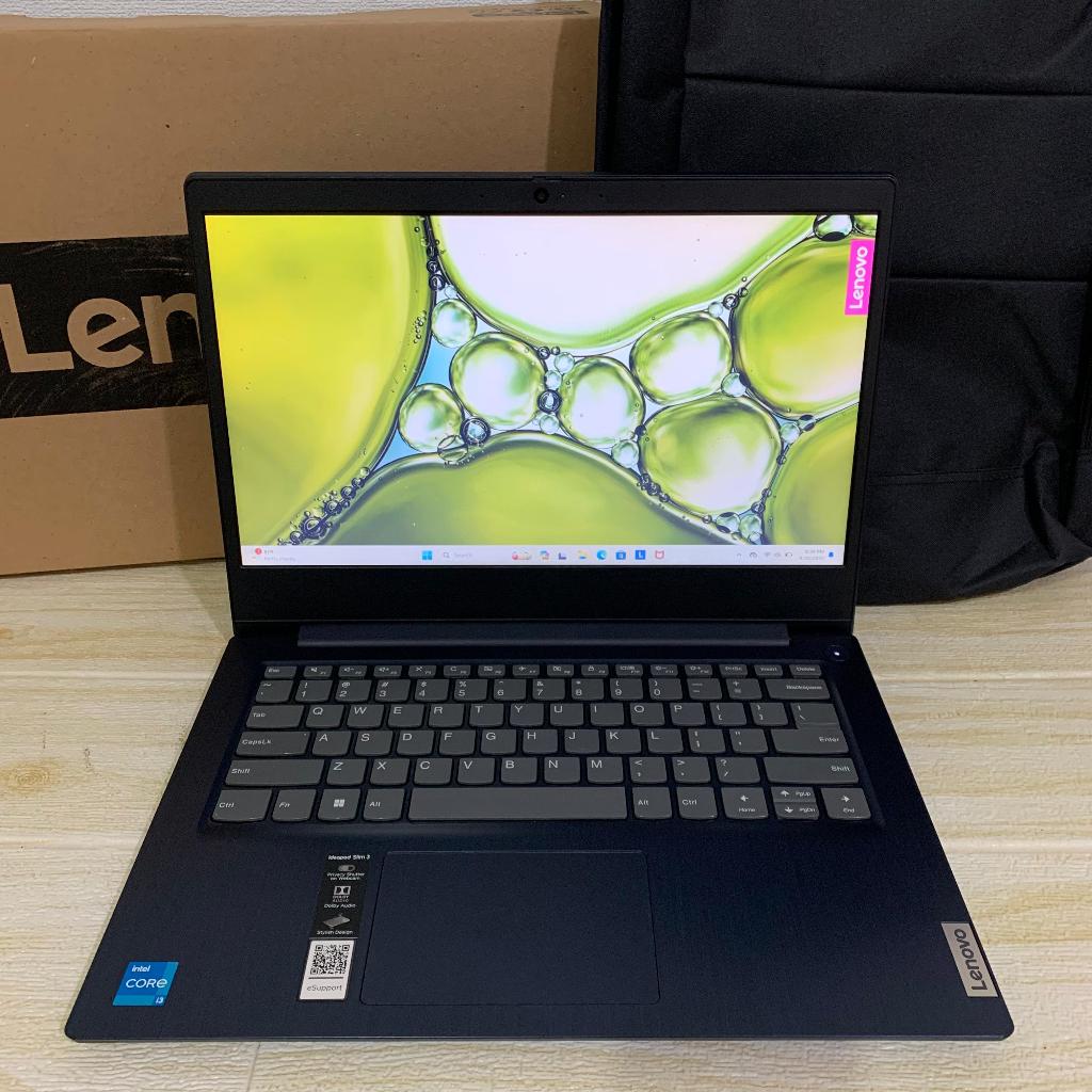 LAPTOP NEW LENOVO IDEAPAD SLIM 3 [Core i3-1115G4 / 16GB / 512GB / Layar 14" / Slim] [Office]