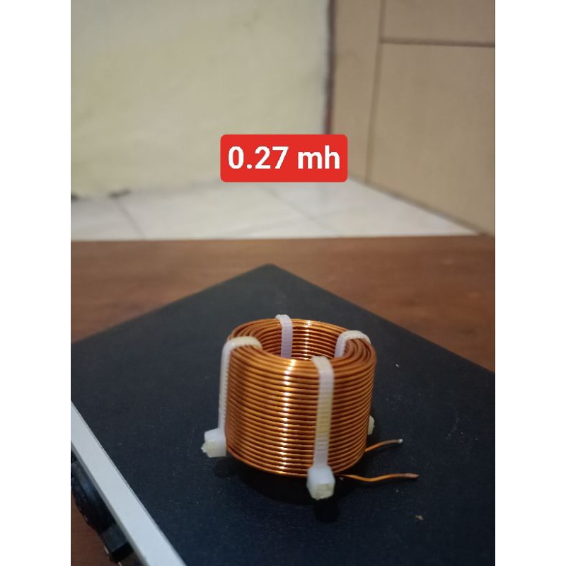 Coil Inductor 0.27 mh Lilitan 0.27 mh 1mm Helenic Gulungan Crossover Pasif