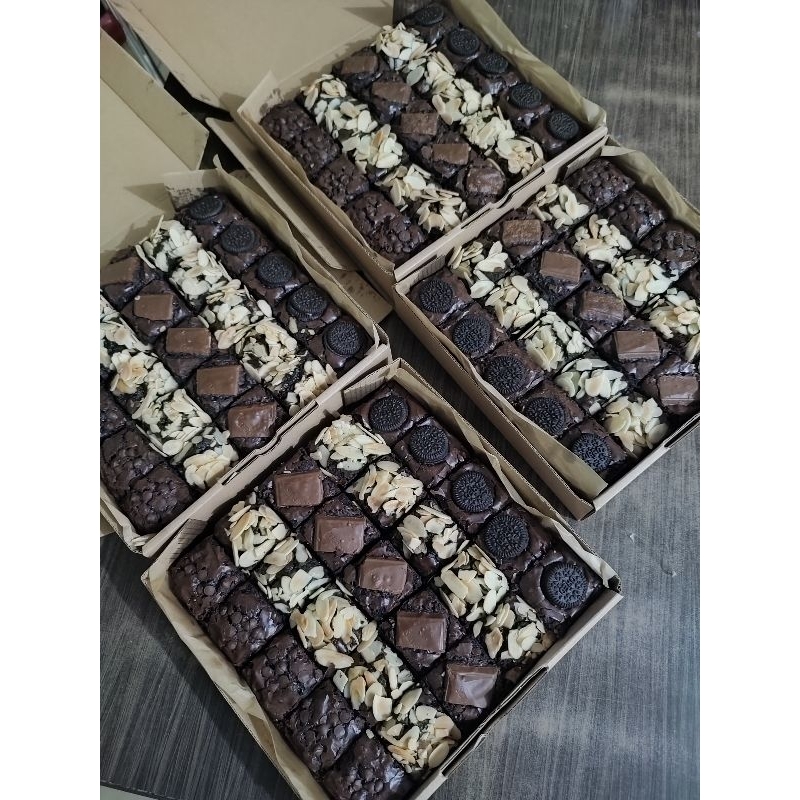 

Brownies Sekat, ukuran 20 x 20