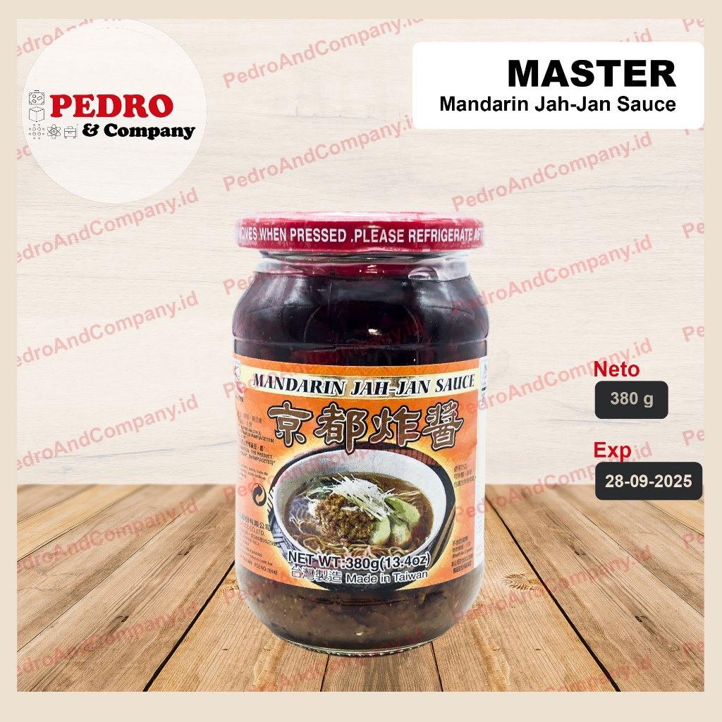 

Master mandarin jah jan sauce 380 gram saus kedelai pedas chinese food