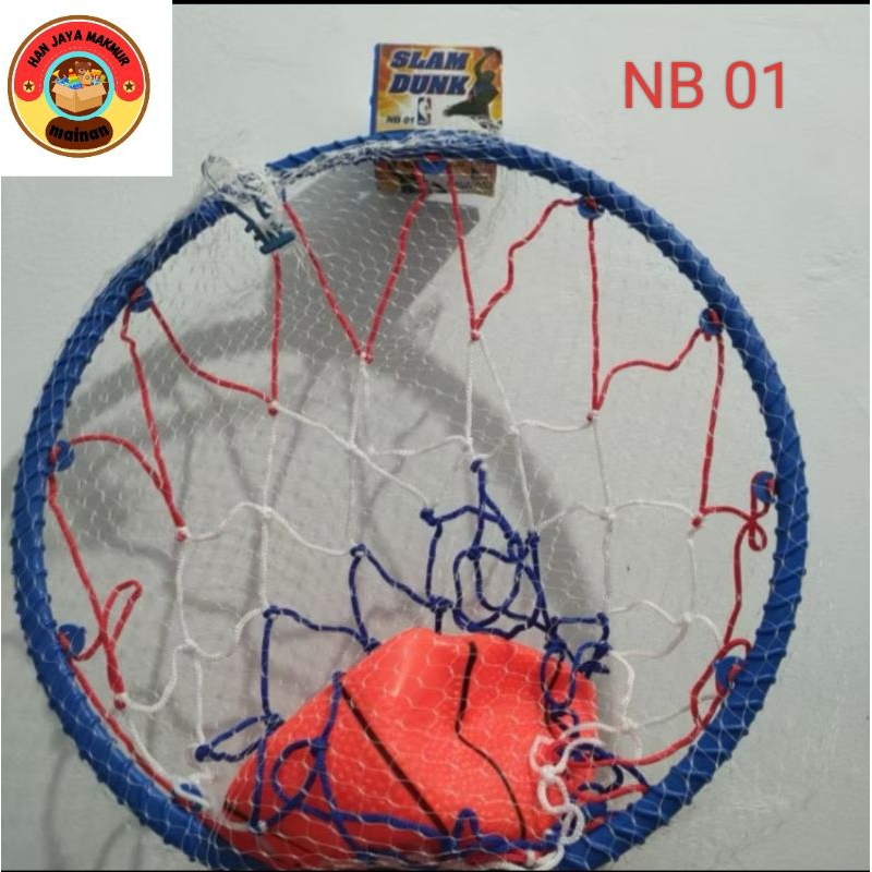 Mainan Ring Basket / Mainan Anak Basket / Ring Jaring+Bola Basket