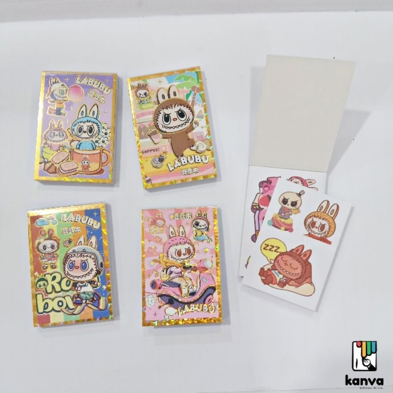 

stiker labubu / stiker mini / mini stiker book