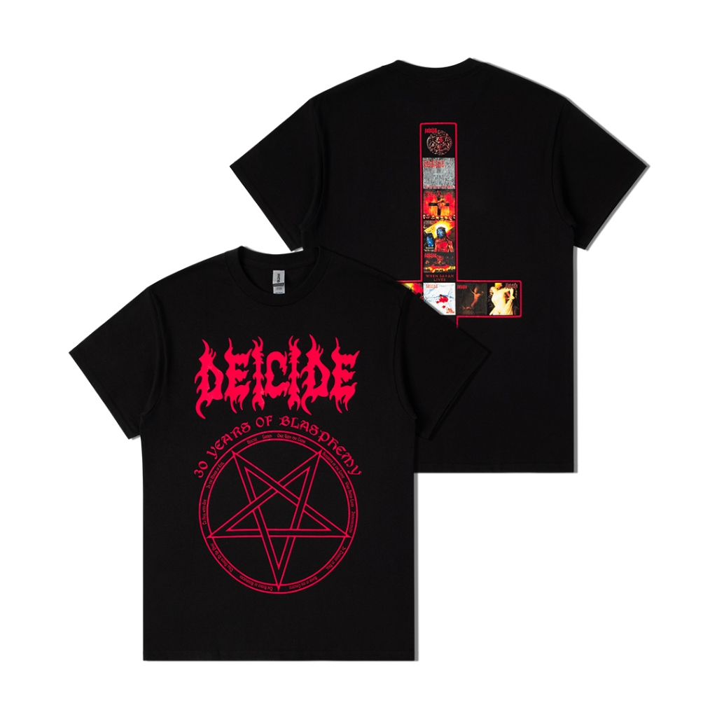 [HOT] Deicide - 30 Years Of Blasphemy T-Shirt