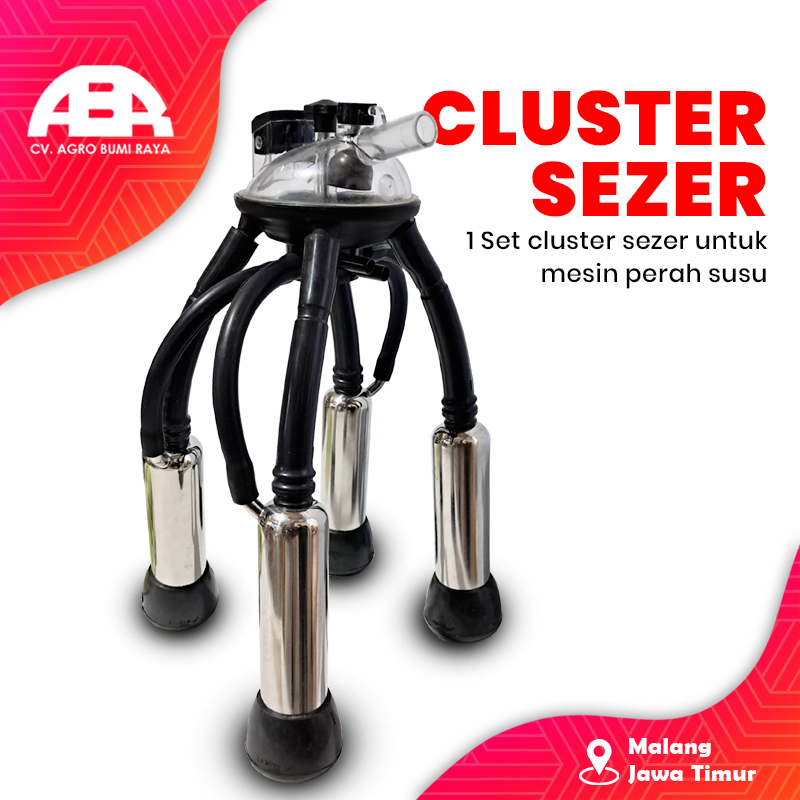 Cluster mesin perah sezer original