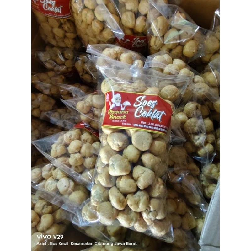 

Jajanan Enak , Soes Coklat