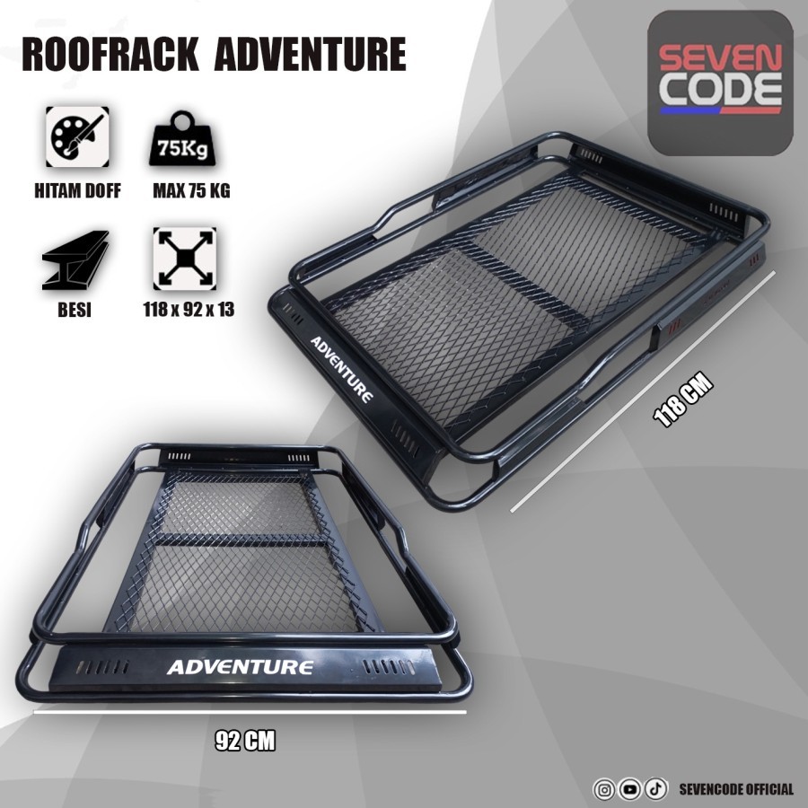 ROOF RACK ADVENTURE RACK MOBIL ATAS UNIVERSAL