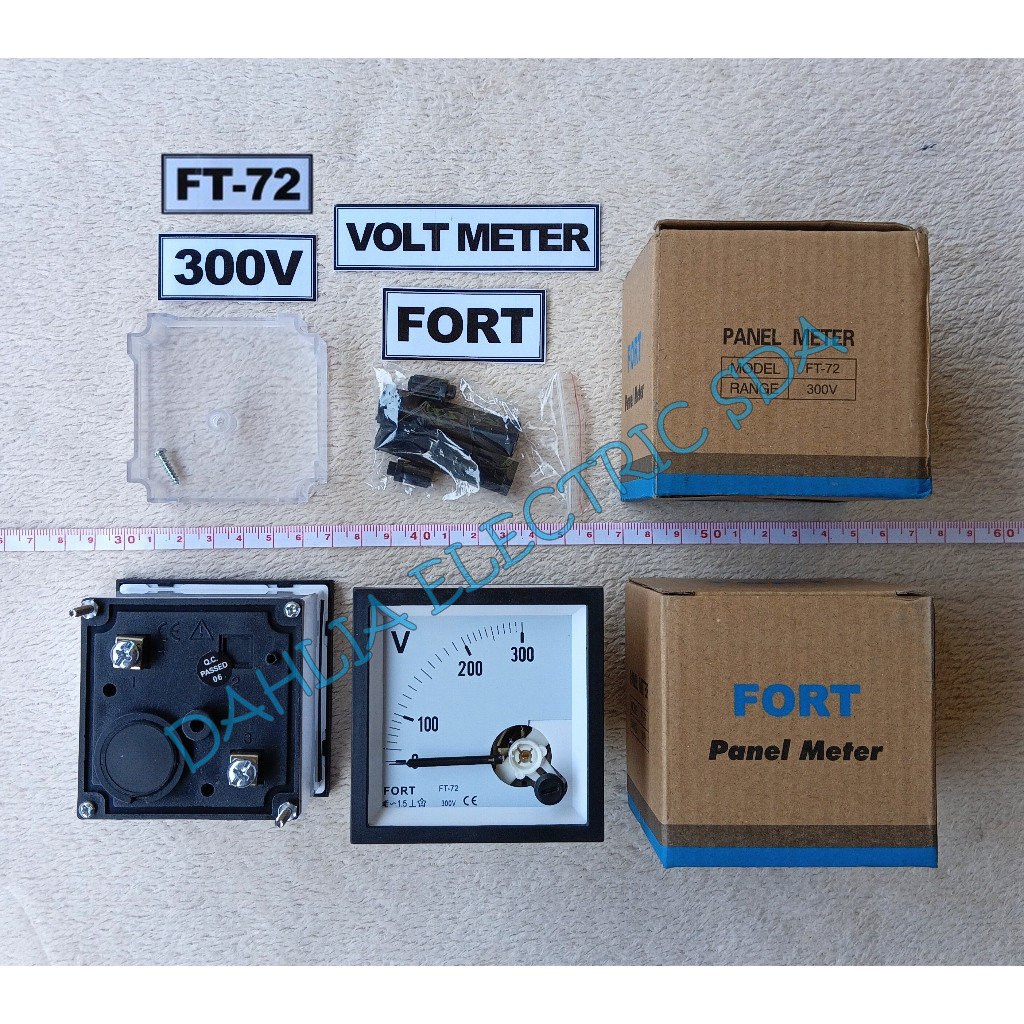 Volt Meter 300V & 500V FT-72 Fort