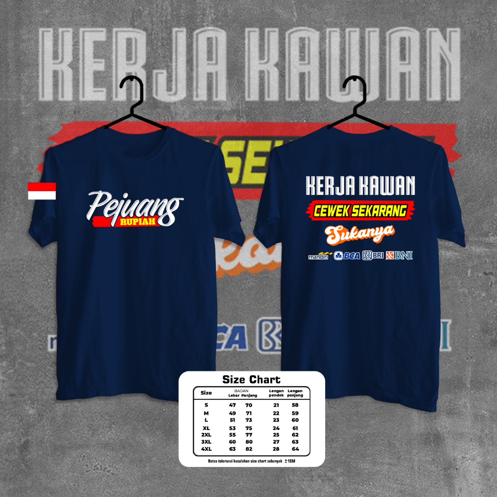 Kaos distro | Pejuang Rupiah