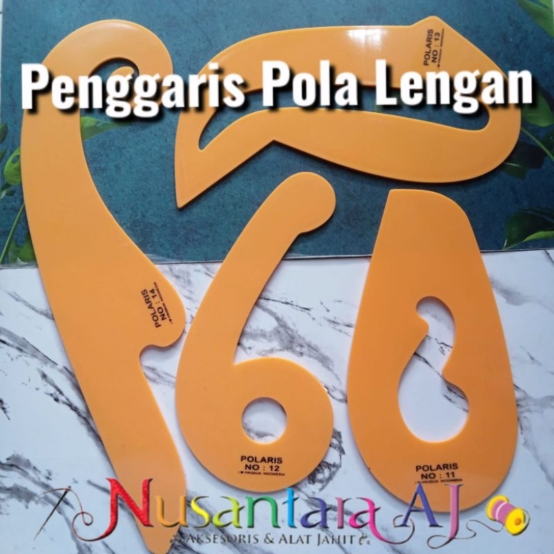 

Penggaris pola lengan polaris