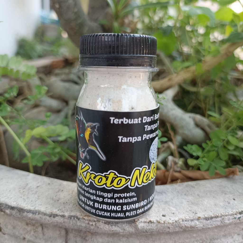 KROTO NEKTAR PAKAN HARIAN UNTUK KOLIBRI SUNBIRD PLECI DAN BURUNG LAIN