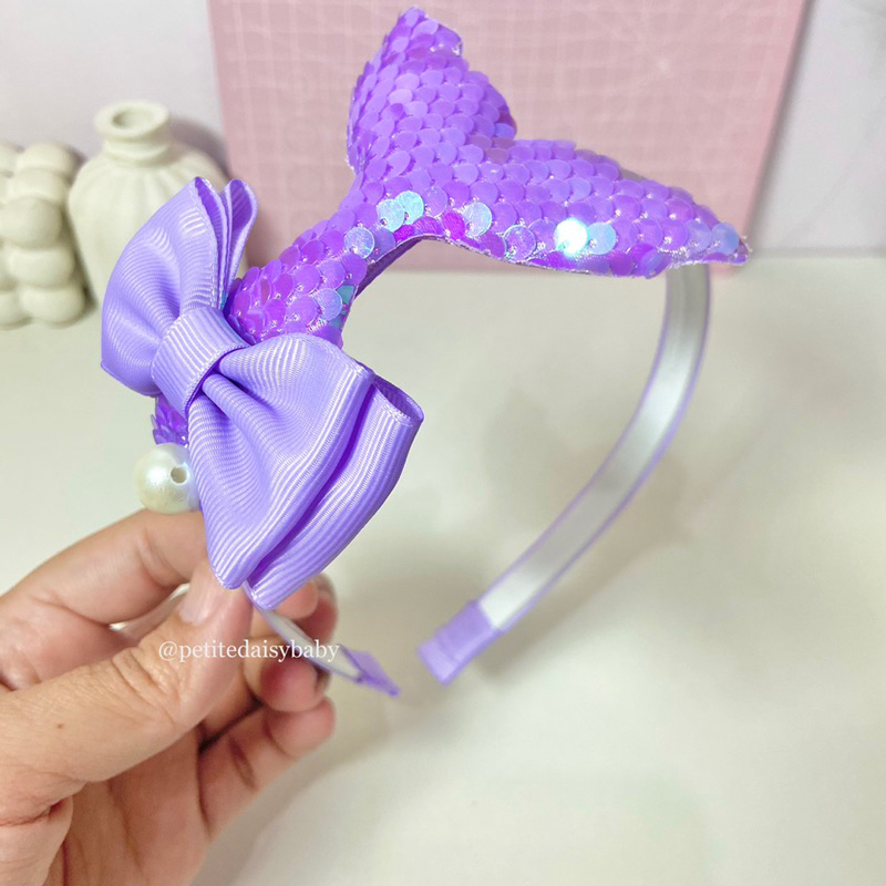 Bando Ekor Mermaid / Bando Mermaid / Bando Ekor Mermaid / Bando Putri Duyung / Bando Mermaid Lucu / 