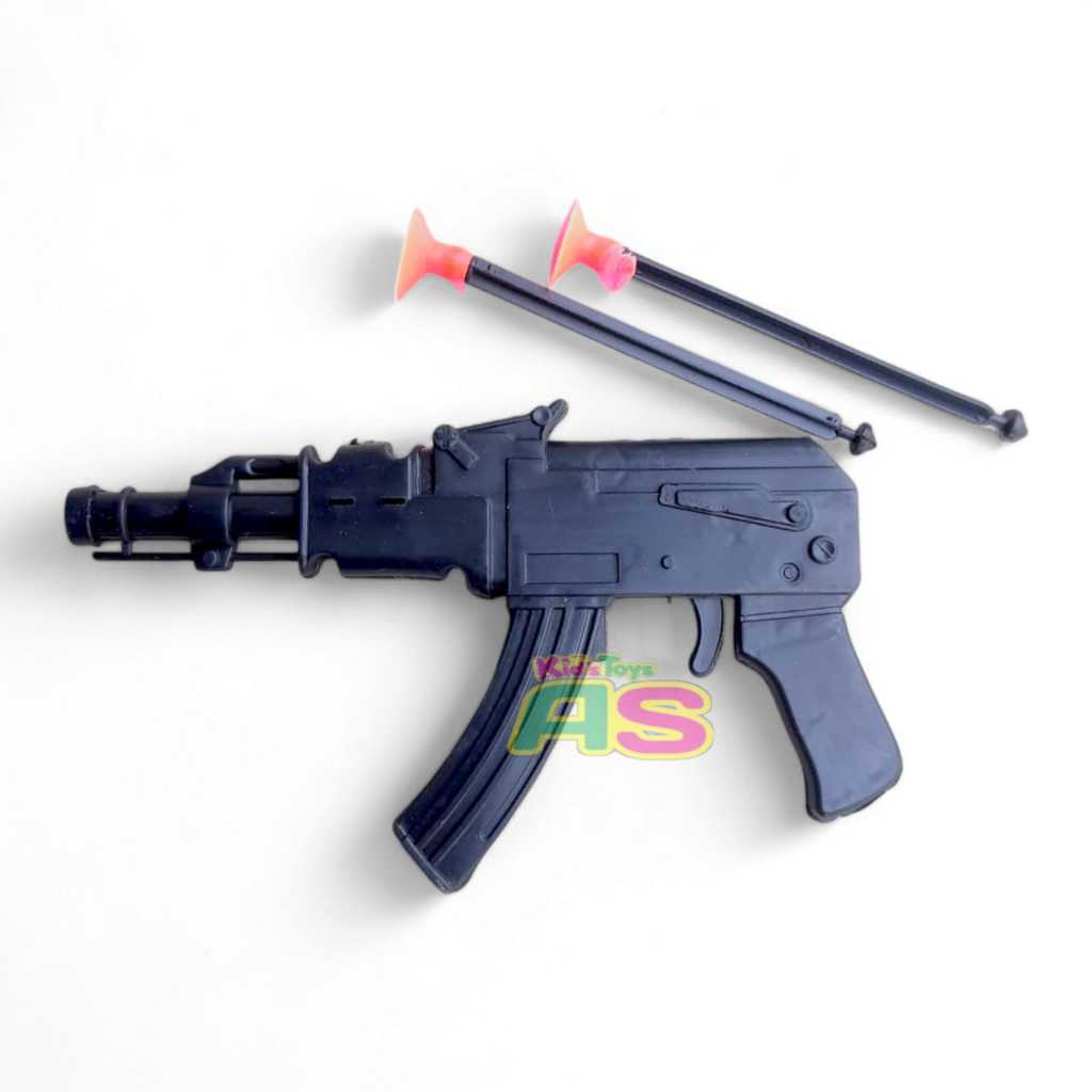 MAINAN TEMBAK AK47 PELURU KACA / MAINAN TEMBAK PELURU KACA / MAINAN ANAK PISTOL PELURU KACA HITAM