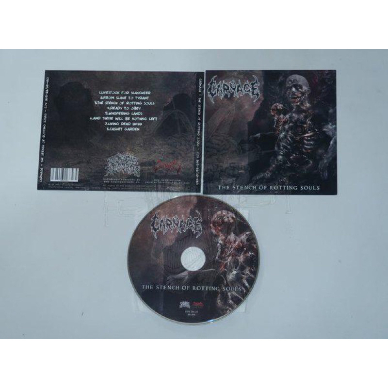 CARNAGE the stench of rotting souls - CD import original released By coyote records