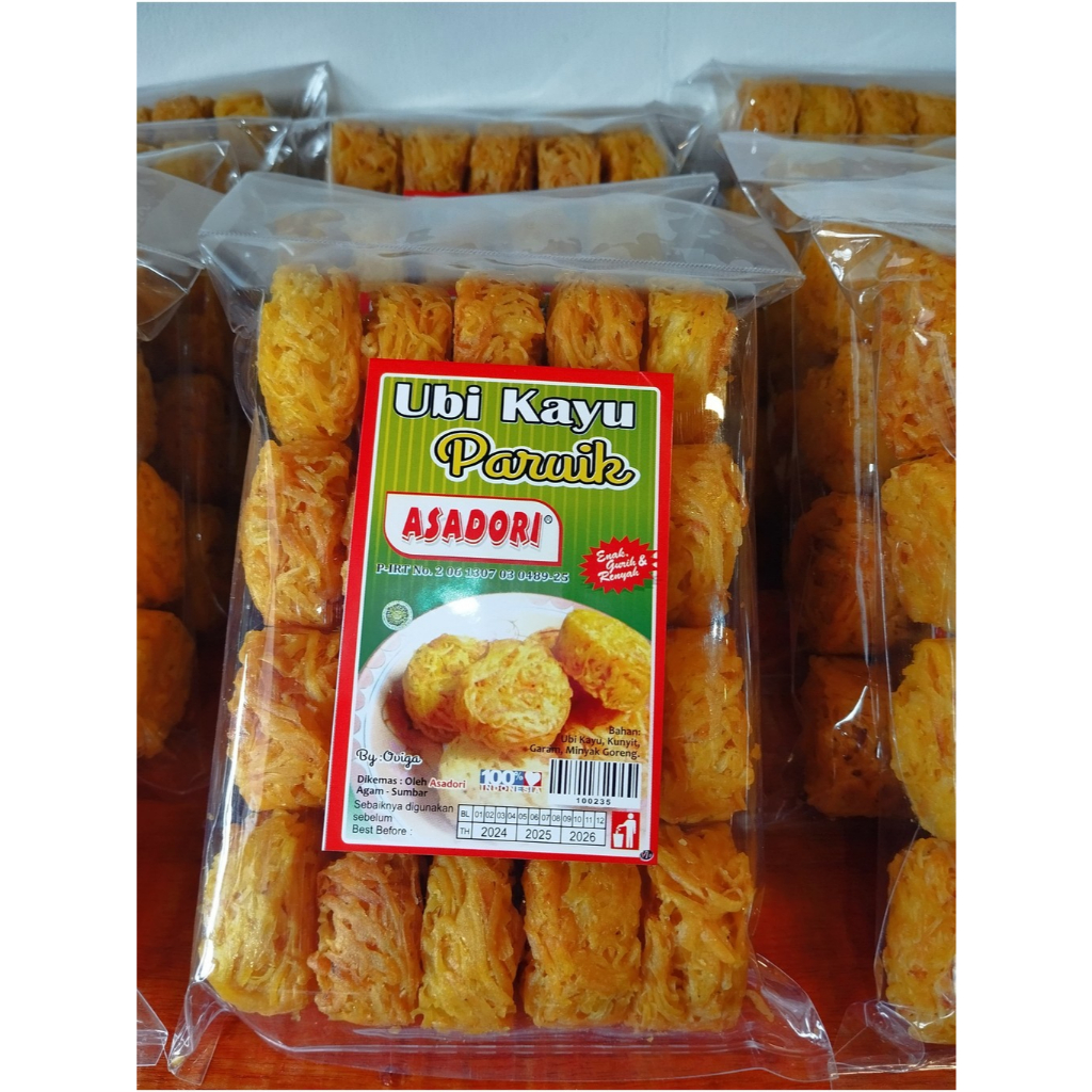 

Ubi Kayu / Kerupuk Khatam Asli Bukittinggi Enak dan Gurih