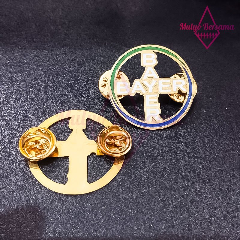 Pin Bros Bayer Pin Bayer Model Bulat Bayer Vintage - Mulyo Bersama